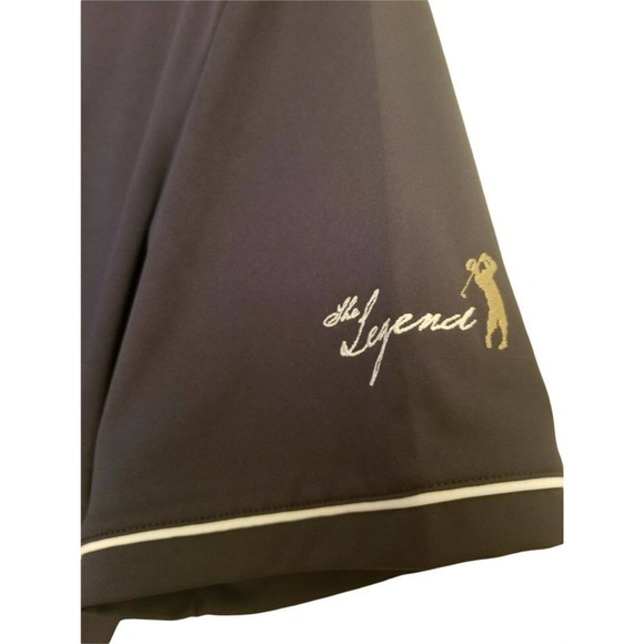 Adidas Men's Golf Pure Motion Dark‎ Blue Polo Shirt Size LARGE Short Sleeve - Picture 4 of 4